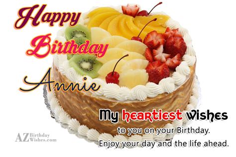 Use these happy birthday wishes, quotes, and messages for your dear uncle. Happy Birthday Annie