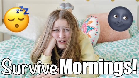 How To Survive Mornings Morning Routine Life Hacks Youtube