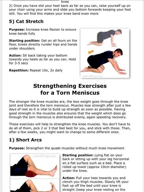 What Is The Best Exercise For Torn Meniscus Dip Weblog Picture Gallery