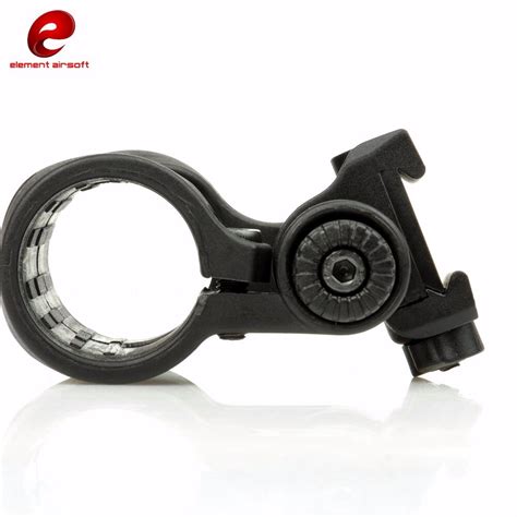 Element Airsoft Flashlight Clamp Adjustable Tactical Light Mount Torch