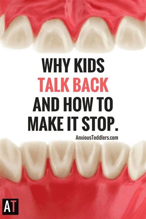 Why Kids Talk Back And How You Can Get It To Stop Kids