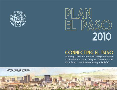 Connecting El Paso | El Paso, TX > Street Plans
