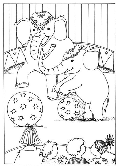 Printable Circus Coloring Pages Printable Word Searches