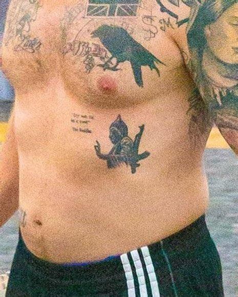 Tom With A Controversial New Tattoo Try Not To Be A Ct Buddha Tomhardy Tabootvseries Tom