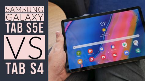 Samsung Galaxy Tab S5e Vs Galaxy Tab S4 Which To Buy The Worlds