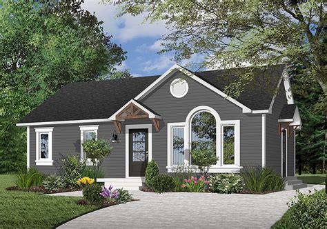 House Plan 64989 One Story Style With 1064 Sq Ft