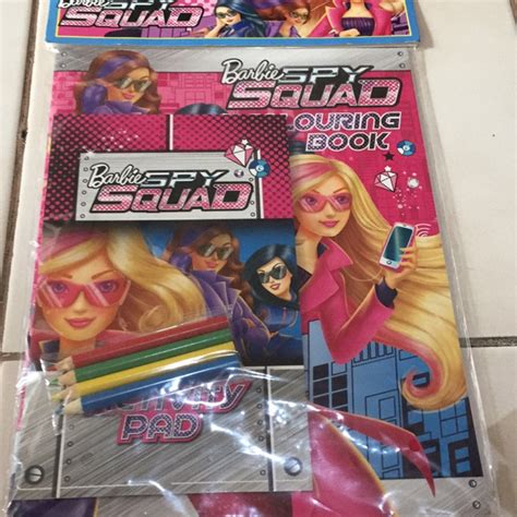 Jual Barbie Spy Squad Colouring Book Buku Mewarnai Shopee Indonesia