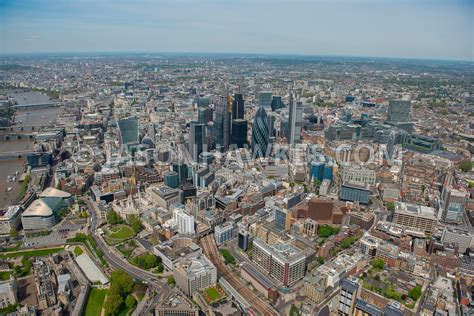 Aerial View Aerial View Of City Of London London Jason Hawkes