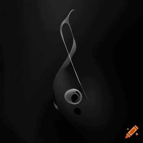Abstract Dark Art With Musical Theme