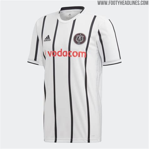 A home jersey (white and black) and an away jersey (red). Orlando Pirates 19-20 Home & Away Kits Revealed - Footy ...