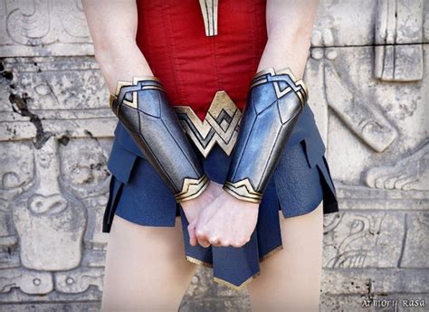 Wonder Woman Cosplay Bracers Etsy