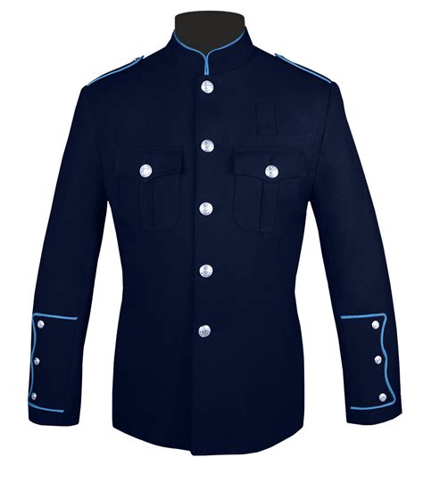 Navy And Powder Blue Police Honor Guard Jacket J Higgins Ltd