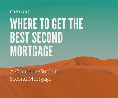 Second Mortgage A Comprehensive Guide Effortless Mortgage