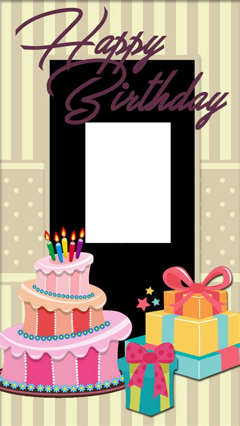 Happy Birthday Photo Frame Cake At Robert Hamilton Blog