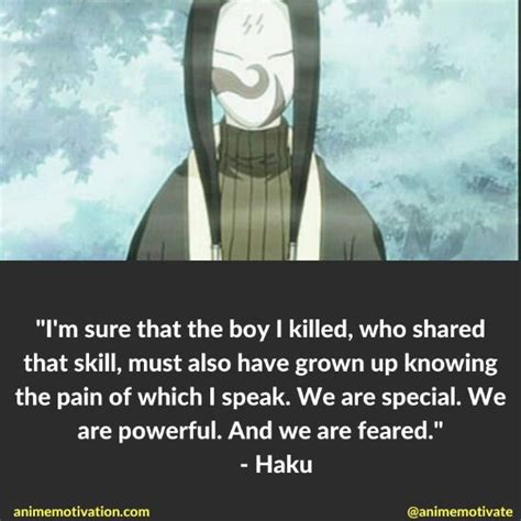 15 Meaningful Haku Quotes Youll Love From Naruto Images
