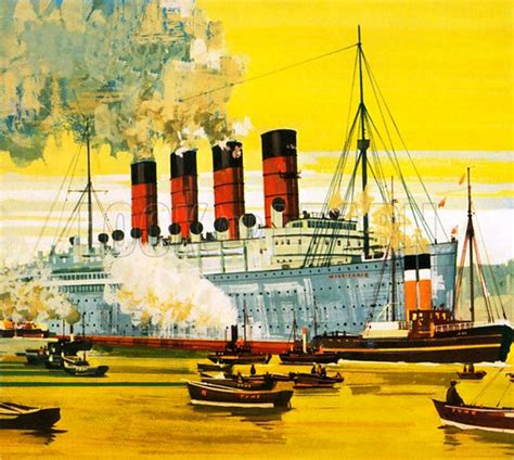 Cunards Mauretania And The Gilded Age Of The Great Ocean Liners
