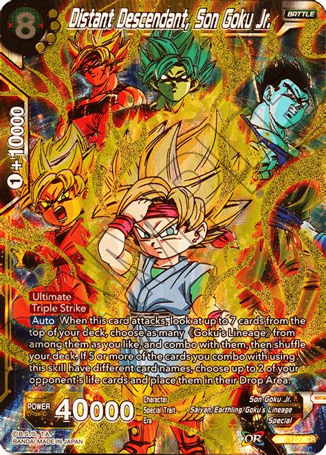 Spr And Scr Cards Showdown Strategy Dragon Ball Super Card Game
