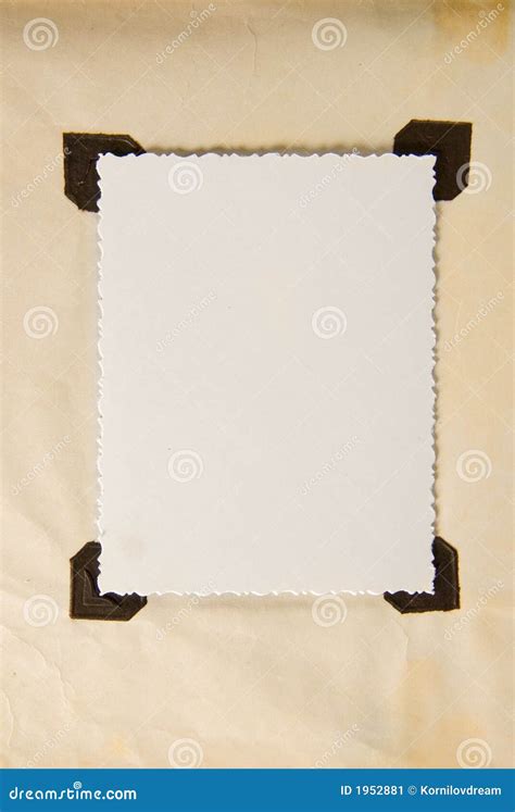 Paper Frame Stock Image Image Of Message Design Portfolio 1952881