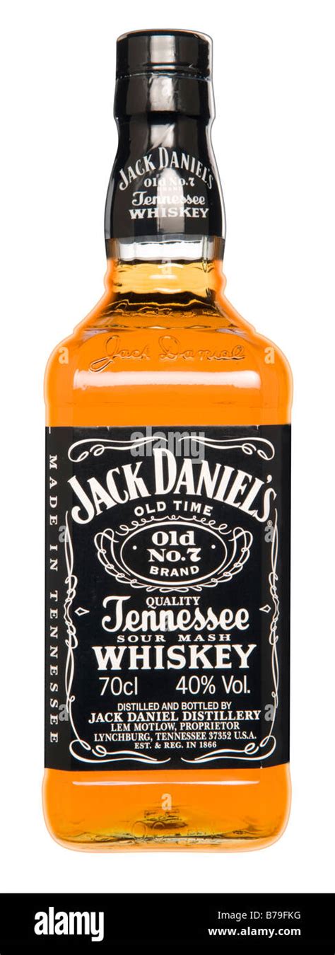 Jack Daniels Bottle Cut Out Stock Images And Pictures Alamy