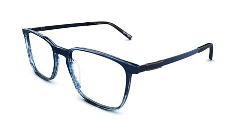 Specsavers Mens Glasses Tech Specs 06 Grey Geometric Plastic Acetate