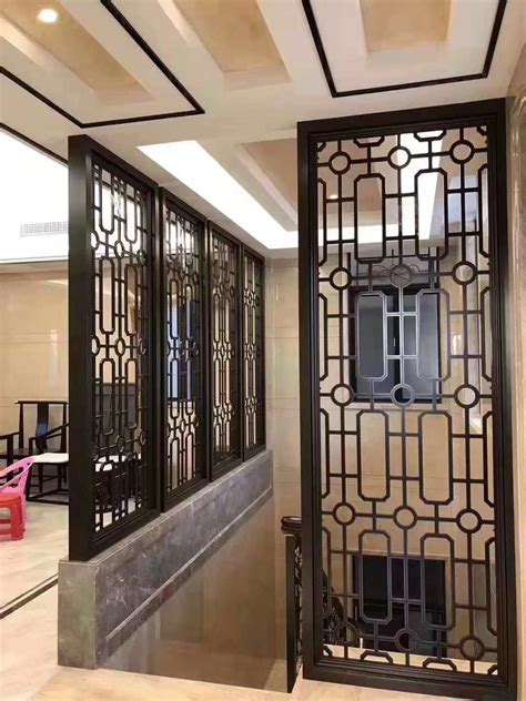 Decorative Stainless Steel Metal Screen Partition Wall Panels For