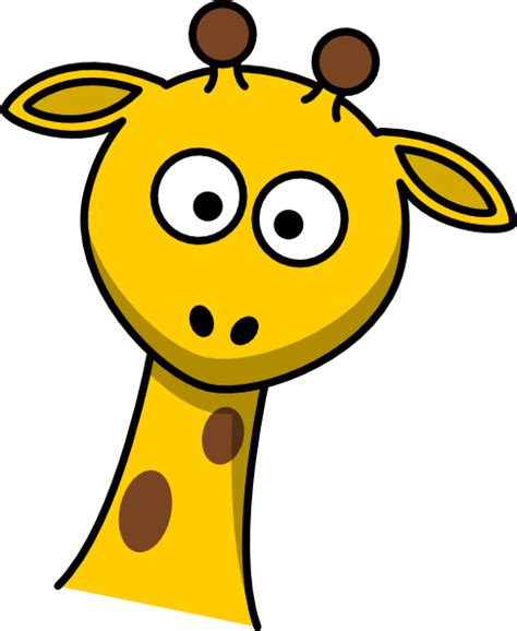 50 Giraf Clip Art Giraffe Cartoon Head Clipart Face Clip Lol Animated
