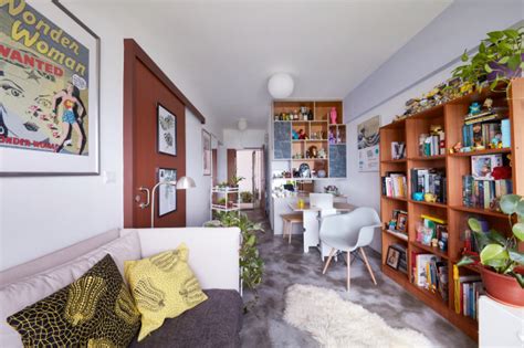 Houzz Tour 2 Room Hdb Flat Is Arty And Characterful