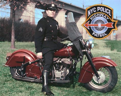 New York City Police Department Photo Unit 1951 Indian Police Motorcycle Timeline Indian