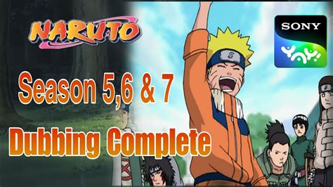 New Update Naruto Season 567 And 8 Dubbing Complete Naruto Season Hindi