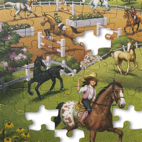 New 100 Piece Show Horse Puzzle Jigsaw