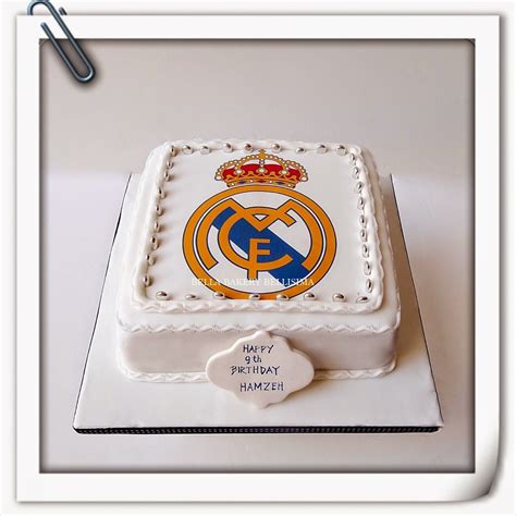 Real Madrid Football Club Cake Real Madrid Cake Real Madrid Real