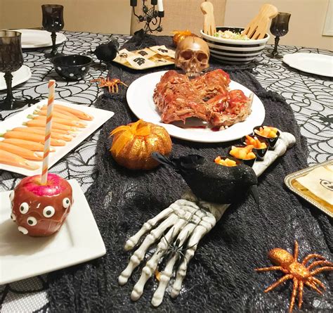 Good food, good company, no corkage fees, and no need to leave your home. Spooky Halloween Food Ideas - A Cup Full of Sass