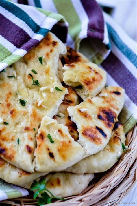 Kefir grains are made up of yeasts and bacteria (1). Homemade No Yeast Garlic Butter Naan Recipe | ChefDeHome.com