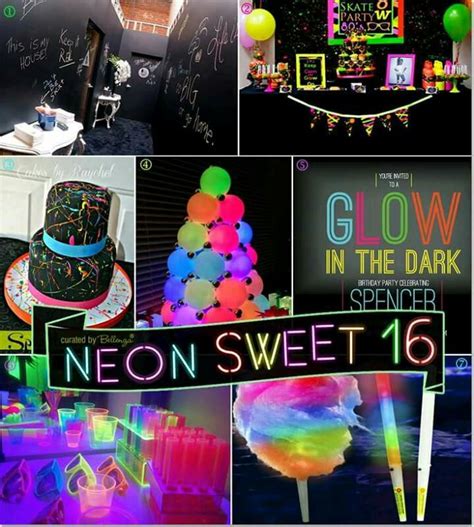 Pin By Arelí Olivarec On Candy And Junk Bar Glow Birthday Party Sweet