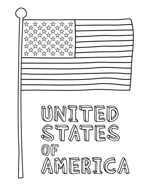 Patriotic Symbols Coloring Pages