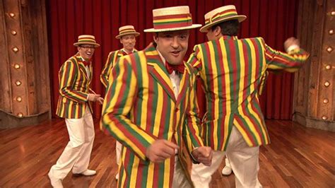 Video Justin Timberlake Joins Ragtime Gals For Barbershop Performance Of “sexyback” On Fallon