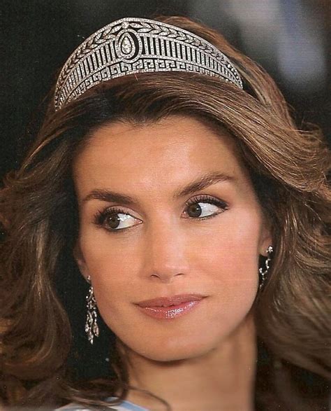 Royalty And Pomp The Tiara Hrh Princess Letizia Of Asturias