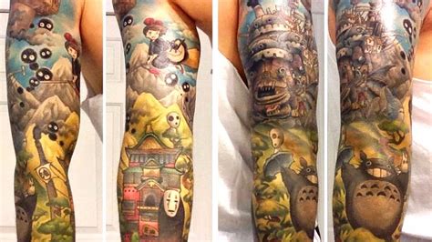 Discover More Than Studio Ghibli Tattoo Sleeve Best Esthdonghoadian