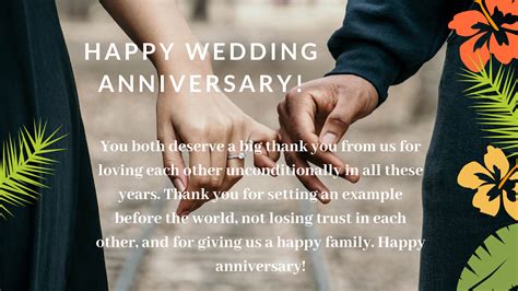 Anniversary Quotes For Parents Messages And Wishes
