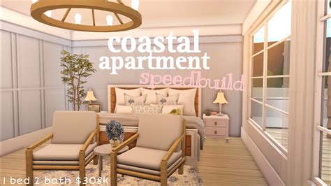 Luxurious Coastal Apartment Pt Roblox Bloxburg Speedbuild Youtube