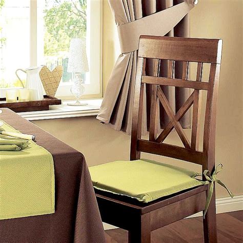 Add some color and personality to a dining area with seat cushions. Seat Pads for Kitchen Chairs: What and How to Choose?