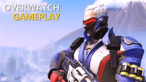 Overwatch Were All Soldiers Soldier 76 Gameplay Youtube