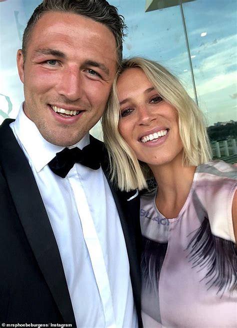 Phoebe Burgess Shares A Happy Couple Snap With Sam Daily Mail Online