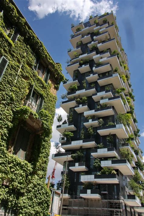 Bosco Verticale In Milano By Stefano Boeri Carbon Off Setting