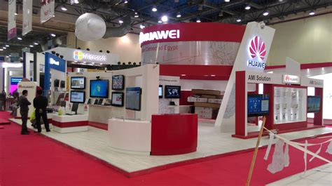 Huawei Booth Exhibition Ict 2015 Egypt Behance