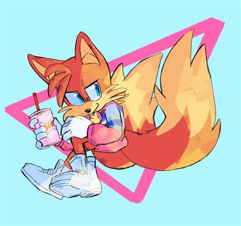 Pin By N U L L S P A C E On Tails Prower Character Drawing Sonic Art