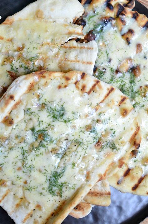 Grilled Flatbread With Havarti Cheese And Dill Dill Recipes Fresh