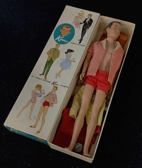 Lot Vintage 1960 Mattel 750 Ken Doll Barbies