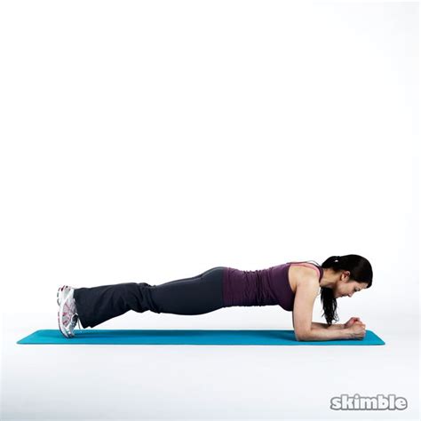 Elbow Plank Exercise How To Workout Trainer By Skimble