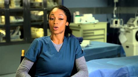 Chicago Med Yaya Dacosta Behind The Scenes Tv Interview